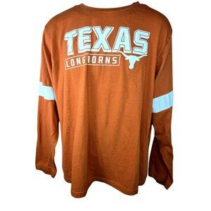 University of Texas Longhorns Womens Pro Edge Long Sleeve Shirt XL Burnt Orange